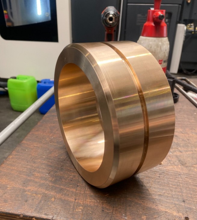 Präzisions-Drehteil aus Bronze